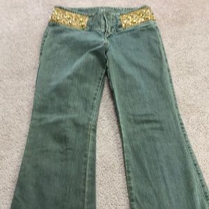 Excellent condition flare leg express jean sz 5/6